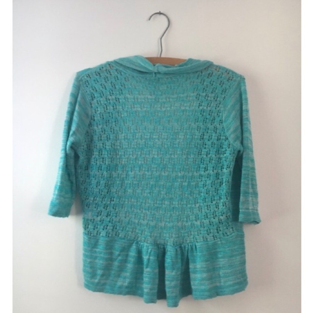 Turquoise Cardigan - Picture 2 of 3